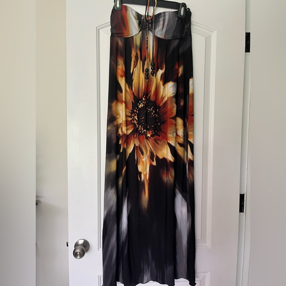 Sunflower maxi sun dress